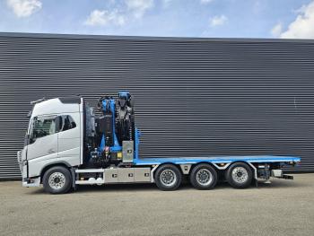 FH 16 750 8x4 / RETARDER / FASSI 71 TM + JIB
